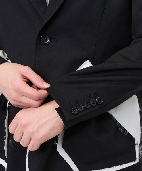 sulvam(サルバム)の「【sulvam / サルバム】Classic Short Jacket(テーラードジャケット・メンズ・ブラック・L/M/XL)」の10枚目の写真
