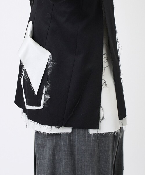 sulvam(サルバム)の「【sulvam / サルバム】Classic Short Jacket(テーラードジャケット・メンズ・ブラック・L/M/XL)」の12枚目の写真