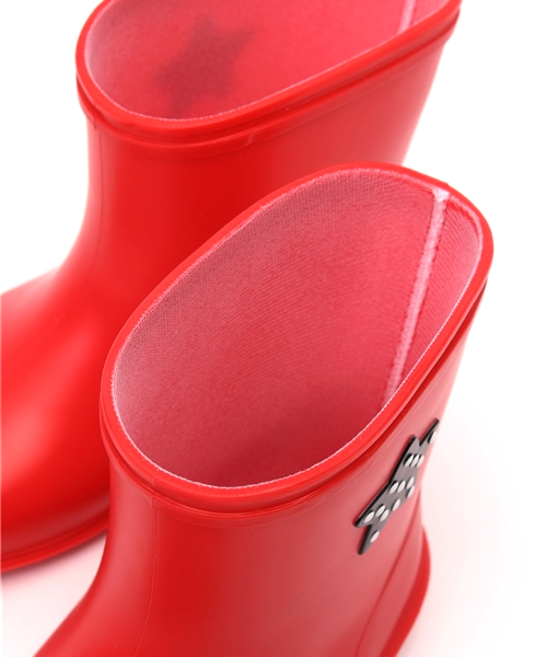 FABHUG （ファブハグ）の「[13-15cm] カラフルレインシューズ (baby)（レインシューズ・キッズ・ネイビー/レッド/イエロー/パープル/グリーン/ブルー/ピンク・13㎝/13cm/14cm/15cm）」の13枚目の写真
