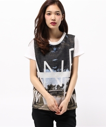 WRAPINKNOT | ニット アート Tシャツ(Tシャツ/カットソー)