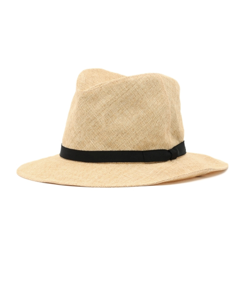 KIJIMA TAKAYUKI（キジマ　タカユキ）の「KIJIMA TAKAYUKI ペーパークロスハット（ハット・メンズ・ブラック/ベージュ/ネイビー・2/3）」の3枚目の写真