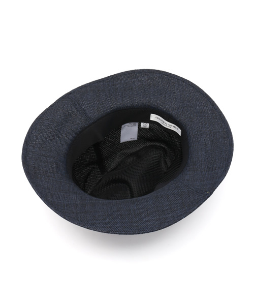 KIJIMA TAKAYUKI（キジマ　タカユキ）の「KIJIMA TAKAYUKI ペーパークロスハット（ハット・メンズ・ブラック/ベージュ/ネイビー・2/3）」の6枚目の写真