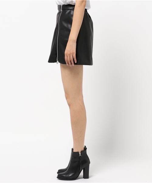 GUILD PRIME(ギルドプライム)の「【GUILD PRIME】WOMENS バイアスジップスカート(スカート・レディース・ブラック・36/34)」の7枚目の写真