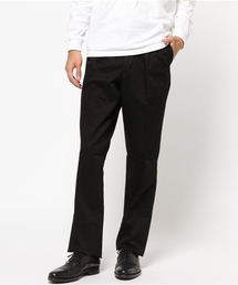 【EDWIN/エドウィン】KHAKIS 2タックパンツ ブラック 形態安定加工 しわになりにくい