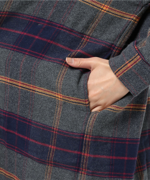 HYSTERIC GLAMOUR（ヒステリックグラマー）の「ロングSH（シャツ/ブラウス・レディース・レッド系その他/ネイビー/ブラック系その他・FREE）」の19枚目の写真