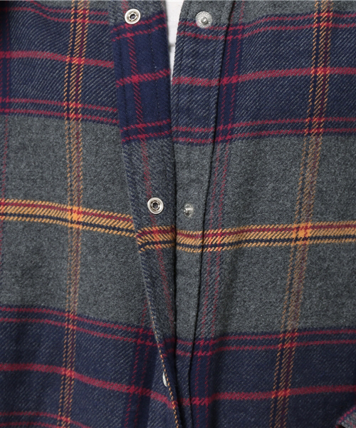 HYSTERIC GLAMOUR（ヒステリックグラマー）の「ロングSH（シャツ/ブラウス・レディース・レッド系その他/ネイビー/ブラック系その他・FREE）」の18枚目の写真
