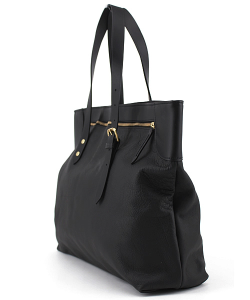 Bill Ambergダークブラウン レザー トートバッグ BillAmberg（ビルアンバーグ）の「Bill Amberg Raleigh Leather and