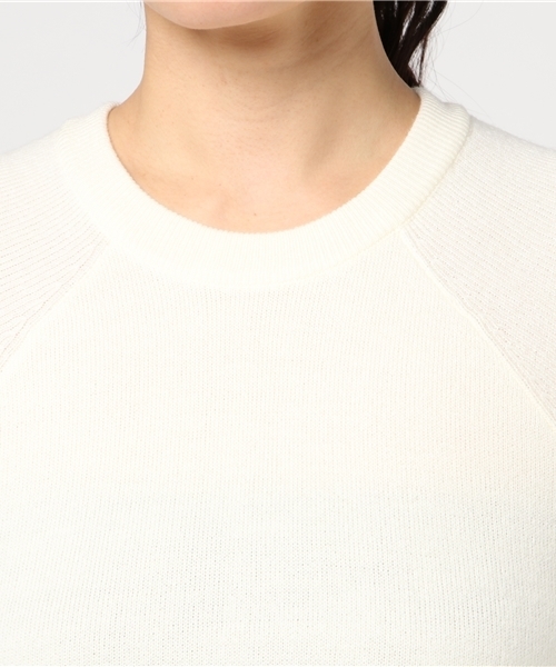 SLY（スライ）の「RIB FLARE SLEEVE HG TOPS（ニット/セーター・レディース・ライトピンク/ブラック/オフホワイト/グリーン系その他・2/1）」の8枚目の写真