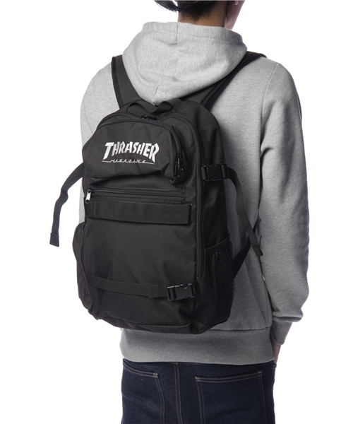 BEAMS(ビームス)の「THRASHER / Special Ops Backpack(バックパック/リュック・メンズ・ブラック・ONE SIZE)」の6枚目の写真