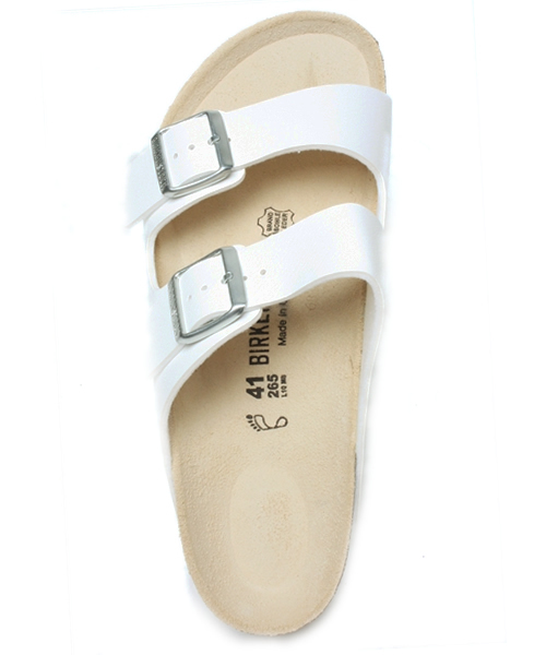 BIRKENSTOCK（ビルケンシュトック）の「■Safari8月/MonoMAX6月号掲載■ARIZONA BF White(UNISEX)（サンダル・レディース・ホワイト・39/40/41/42/43/44/45/46/36/35/37/38）」の5枚目の写真