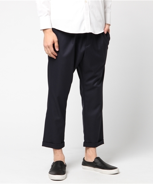 SHIPS JET BLUE(シップスジェットブルー)の「SHIPS JET BLUE: 【CARREMAN】 イージーパンツ(その他パンツ・メンズ・チャコールグレー/ブラック/ネイビー・MEDIUM/SMALL/LARGE)」の3枚目の写真