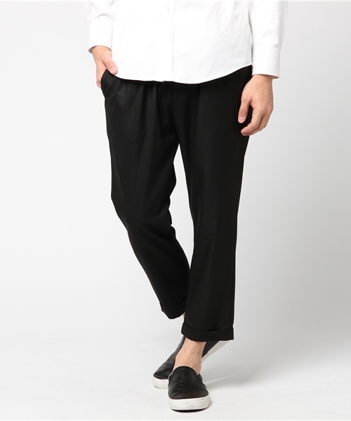 SHIPS JET BLUE(シップスジェットブルー)の「SHIPS JET BLUE: 【CARREMAN】 イージーパンツ(その他パンツ・メンズ・チャコールグレー/ブラック/ネイビー・MEDIUM/SMALL/LARGE)」の2枚目の写真