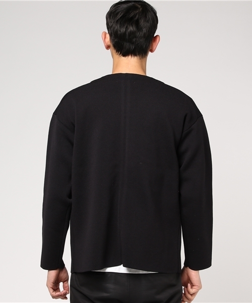 JOURNAL STANDARD(ジャーナルスタンダード)の「Wフェイスカーデ #(カーディガン/ボレロ・メンズ・ブラック/カーキ/グレー・LARGE/MEDIUM)」の13枚目の写真