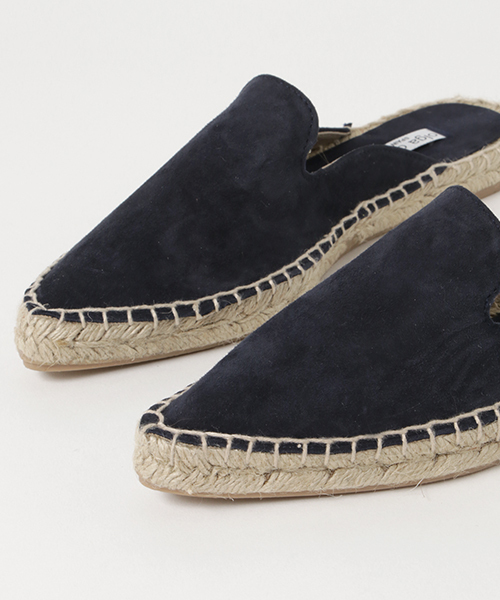 NOLLEY’S（ノーリーズ）の「【olga olga/オルガオルガ】 スエードスリッパ（サンダル・レディース・サックスブルー/ベージュ/ネイビー/イエロー・36/37）」の9枚目の写真