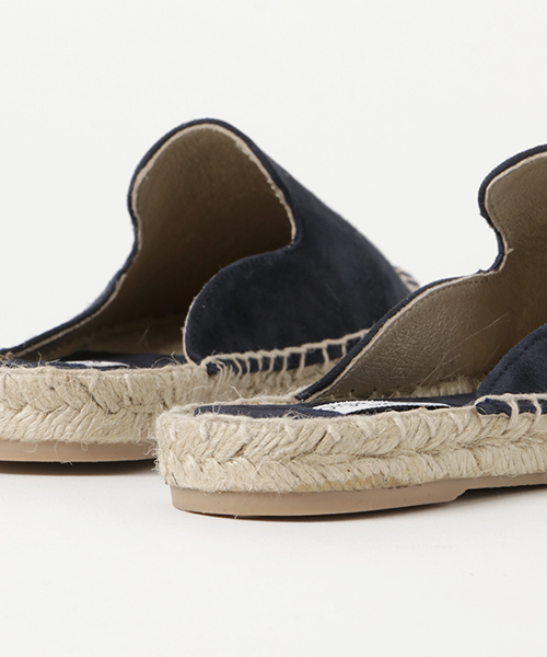 NOLLEY’S（ノーリーズ）の「【olga olga/オルガオルガ】 スエードスリッパ（サンダル・レディース・サックスブルー/ベージュ/ネイビー/イエロー・36/37）」の11枚目の写真