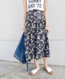 Khaju | 《予約》 Khaju:パームプリントスカート◆(スカート)