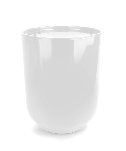 Umbra(アンブラ)の「umbra/ステップ ウェストカン ゴミ箱 ホワイト(ダストボックス・レディース・ホワイト・ONE SIZE)」の4枚目の写真