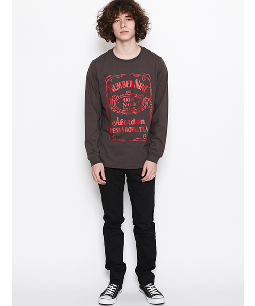 n(n) BY NUMBER (N)INE(エヌエヌバイナンバーナイン)の「SKINNY PANTS_STRECH DENIM(COLOR DENIM)(デニムパンツ・メンズ・ブラック・4/5/3/2)」の8枚目の写真