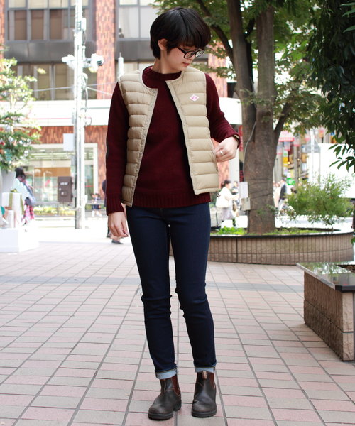 STEPS（ステップス）の「soglia  / ソリア　別注クルーセーター（ニット/セーター・メンズ・ブラック/ネイビー/オリーブ/バーガンディー・M/S/L）」の13枚目の写真