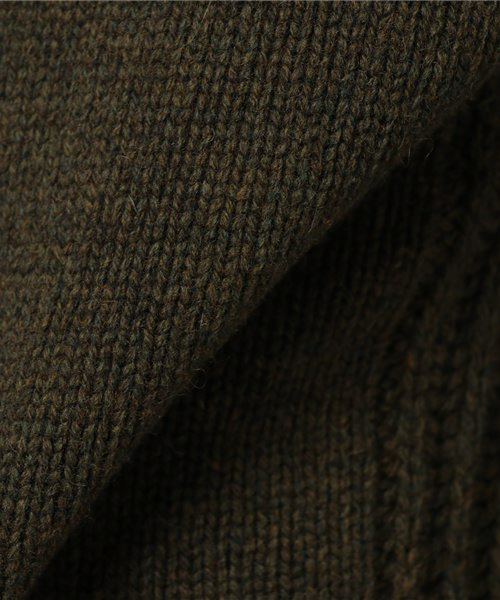 STEPS（ステップス）の「soglia  / ソリア　別注クルーセーター（ニット/セーター・メンズ・ブラック/ネイビー/オリーブ/バーガンディー・M/S/L）」の10枚目の写真