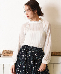 Luz Llena | シフォンプリーツブラウス(シャツ/ブラウス)