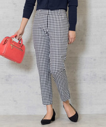 NATURAL BEAUTY BASIC | ストレッチギンガムパンツ(その他パンツ)