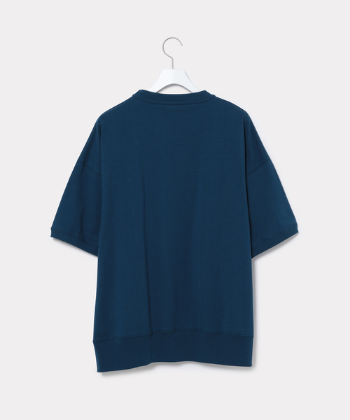 ADAM ET ROPE'（アダムエロペ）の「度詰めスウエット半袖Tシャツ（Tシャツ/カットソー・メンズ・ネイビー/ピンク/ホワイト/カーキ/ブラック・L/M）」の11枚目の写真