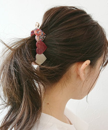 Three Four Time | ハートアセチバナナクリップ(バレッタ/ヘアクリップ)