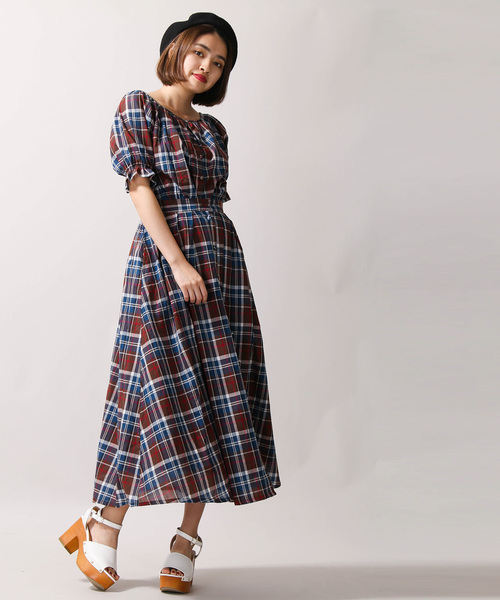 WEGO（ウィゴー）の「WEGO/チェックオフショルブラウス（シャツ/ブラウス・レディース・イエロー系その他3/ブラック系その他2/ブラウン系その他2・FREE）」の11枚目の写真