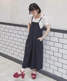 OLIVE des OLIVE | フレアシルエットサロペット(サロペット/オーバーオール)