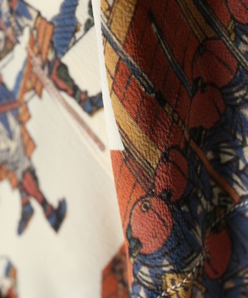 SUN SURF（サンサーフ）の「SUN SURF×ホクサイ / サンサーフ×葛飾北斎 : チュウシングラウチイリ #（シャツ/ブラウス・メンズ・ネイビー/ホワイト系その他・MEDIUM/LARGE）」の15枚目の写真