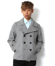 WEGO | WEGO/メルトンPコート(ピーコート)