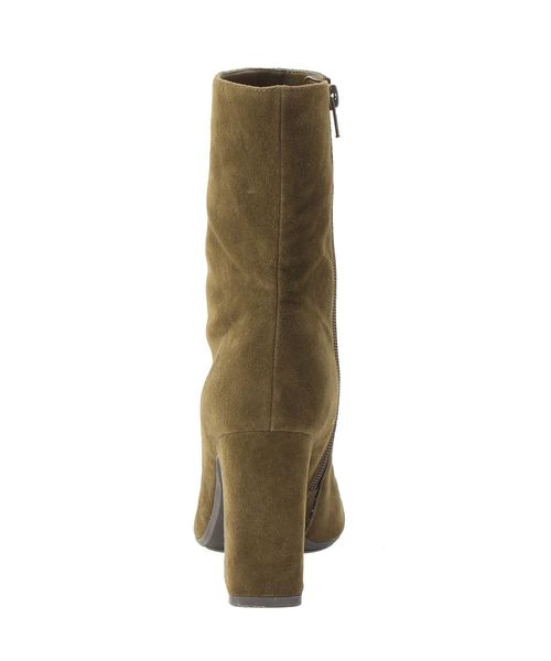 Ungrid（アングリッド）の「フェイクスウェードフィットブーツ（ブーツ・レディース・ベージュ/カーキ・S/M/L）」の6枚目の写真