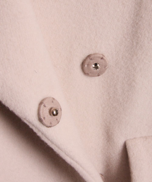 AMERICAN RAG CIE（アメリカンラグシー）の「モッサベロアフェミニンテーラードコート/AMR-dms-L132-CO071（その他アウター・レディース・ブラック/ピンクベージュ・FREE）」の17枚目の写真