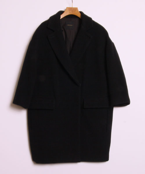 AMERICAN RAG CIE（アメリカンラグシー）の「モッサベロアフェミニンテーラードコート/AMR-dms-L132-CO071（その他アウター・レディース・ブラック/ピンクベージュ・FREE）」の10枚目の写真