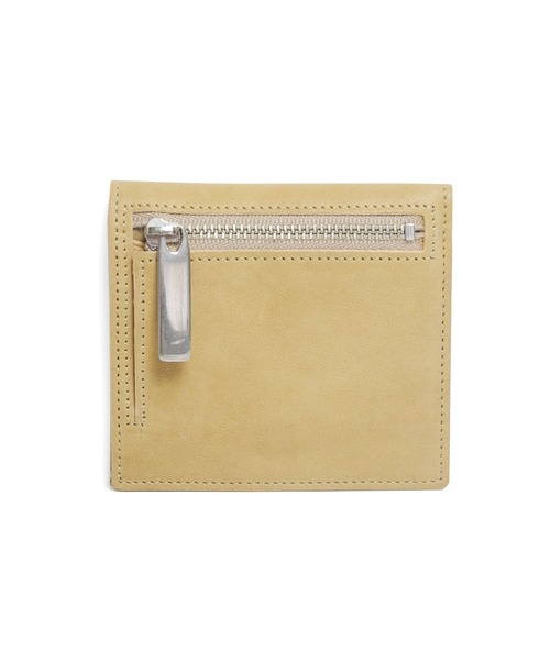 PATRICK STEPHAN(パトリックステファン)の「パトリック ステファン / Leather wallet 'compact' コンパクトウォレット(財布・メンズ・ブラック/シルバー/シルバー系その他/ベージュ/チャコールグレー/ピンク系その他/ブラック×シルバー/シルバー系その他2・FREE)」の5枚目の写真
