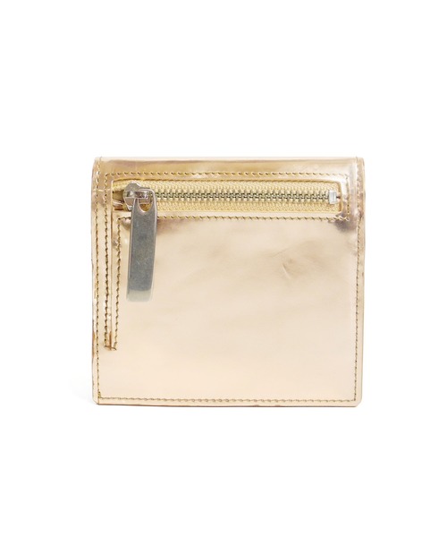 PATRICK STEPHAN(パトリックステファン)の「パトリック ステファン / Leather wallet 'compact' コンパクトウォレット(財布・メンズ・ブラック/シルバー/シルバー系その他/ベージュ/チャコールグレー/ピンク系その他/ブラック×シルバー/シルバー系その他2・FREE)」の6枚目の写真