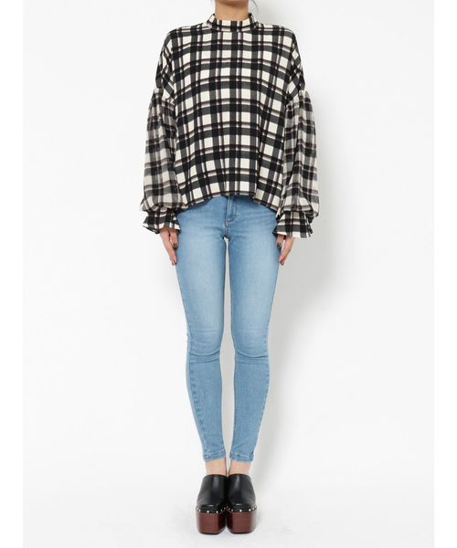 EMODA（エモダ）の「バルーンスリーブトップス（シャツ/ブラウス・レディース・ホワイト/ブラック/その他・FREE）」の20枚目の写真