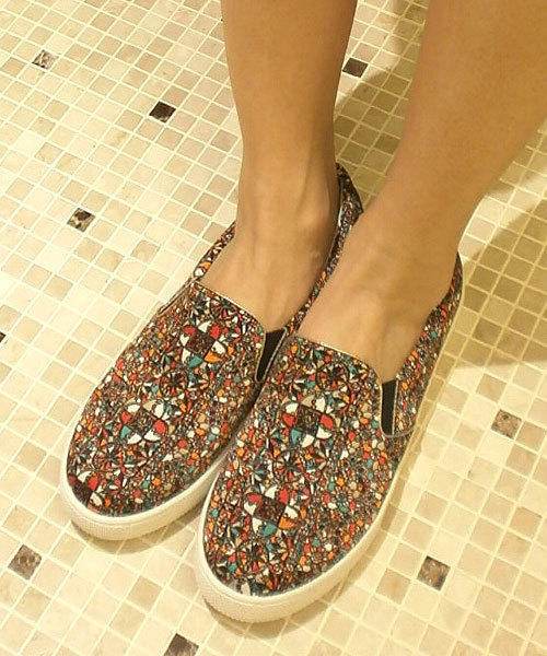 PEPITA D'ORO（ペピータドロ）の「ペピータ ドロ/P ｵﾍﾟﾗ SNK25 スニーカー/0212ж ◆（スニーカー・レディース・ブラック/モカ/ネイビー/シルバー/ホワイト/その他1/レッド/その他3/その他4/オフホワイト/その他5・SMALL/MEDIUM/LARGE）」の6枚目の写真