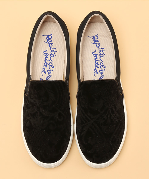 PEPITA D'ORO（ペピータドロ）の「ペピータ ドロ/P ｵﾍﾟﾗ SNK25 スニーカー/0212ж ◆（スニーカー・レディース・ブラック/モカ/ネイビー/シルバー/ホワイト/その他1/レッド/その他3/その他4/オフホワイト/その他5・SMALL/MEDIUM/LARGE）」の3枚目の写真