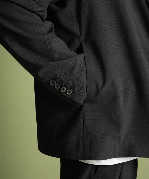UNITED TOKYO（ユナイテッドトウキョウ）の「リネンライクボックスジャケット（テーラードジャケット・メンズ・ベージュ/グレー/ブラック・1/2/3）」の12枚目の写真
