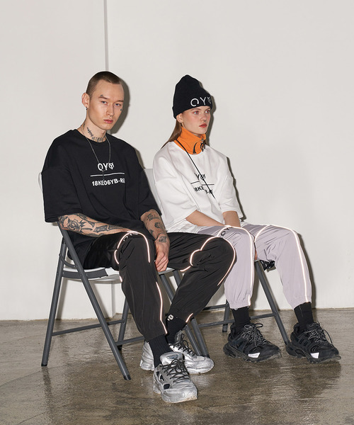 OY（オーワイ）の「ベーシックロゴ半袖Tシャツ/カットソー（Tシャツ/カットソー・メンズ・ホワイト/ブラック・FREE）」の12枚目の写真