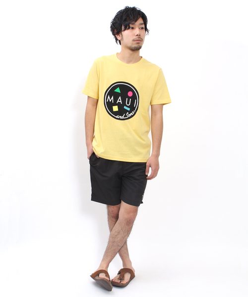 WEGO(ウィゴー)の「WEGO/MAUIイージーショーツ(その他パンツ・メンズ・ブラック/グリーン/ネイビー・LARGE/MEDIUM)」の12枚目の写真