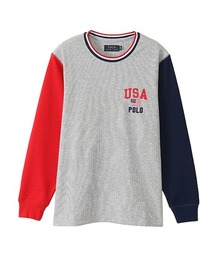 POLO RALPH LAUREN SLEEPWEAR�́u�yPOLO RALPH LAUREN�zUSA ���� ���b�t�� �N���[�l�b�N�i���̑��g�b�v�X�j�v