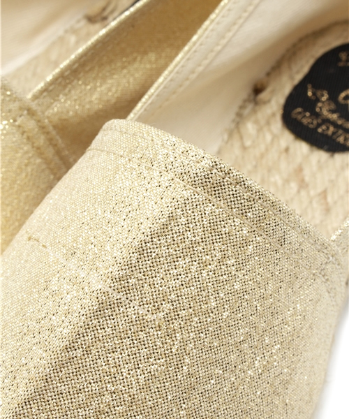 Kastane（カスタネ）の「【La Maison De L'espadrille】ラメエスパドリーユ（その他シューズ・レディース・ゴールド/シルバー・37/38/36）」の4枚目の写真