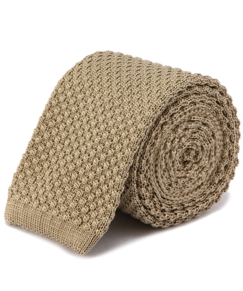 UNITED ARROWS(ユナイテッドアローズ)の「<BOW&ARROWS> KNIT TIE(ネクタイ・メンズ・ブラック/ベージュ/ダークブラウン/ライトピンク/ターコイズブルー/ネイビー・フリー)」の4枚目の写真