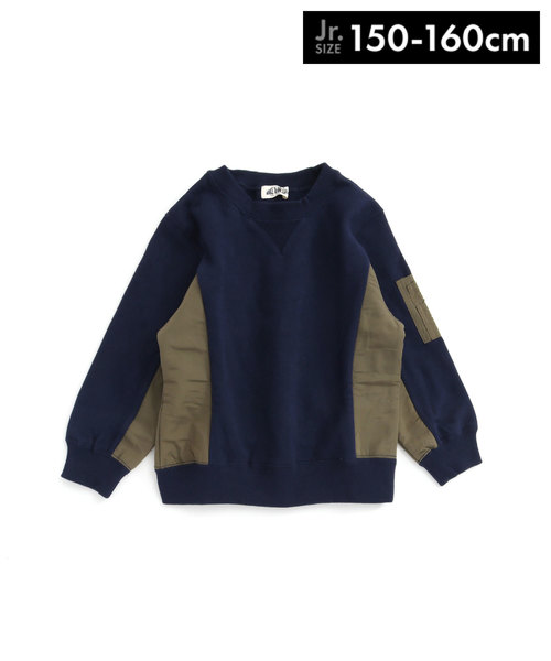 Make Your Day メイクユアデイ の リンクコーデ Ma 1リメイクトレーナー 150 160cm スウェット Wear