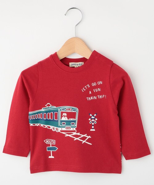 SHOO�ELA�ERUE�i�V���[�����[�j�́u�y80-130cm�z�R�b�g���d�ԃv�����g�����s�iT�V���c/�J�b�g�\�[�j�v�b���b�h�n1