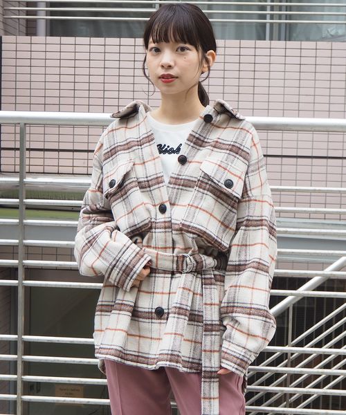 tiptop(ティップトップ)の「CPOビッグシャツジャケット(ブルゾン)」|A