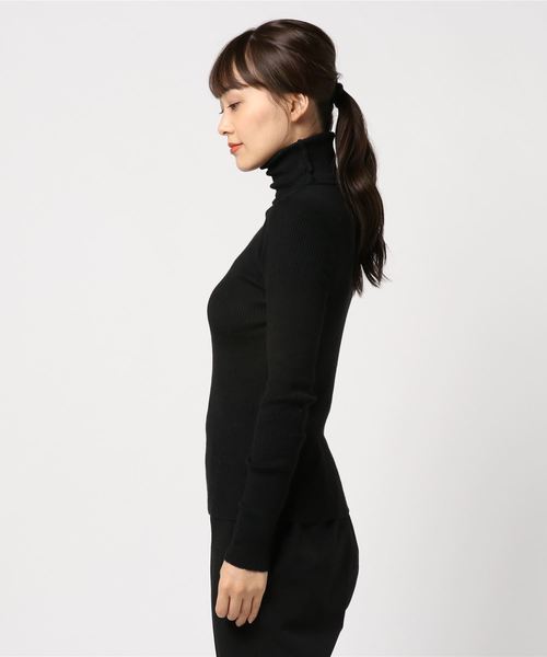 Aunt Marie's（アントマリーズ）の「AUNT MARIE'S ハイネックニットトップス（ニット/セーター・レディース・ブラック/ブラウン/ナチュラル/マスタード・FREE）」の13枚目の写真